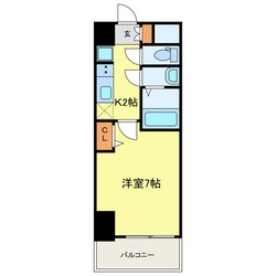 プレサンス福島吉野ミナージの物件間取画像